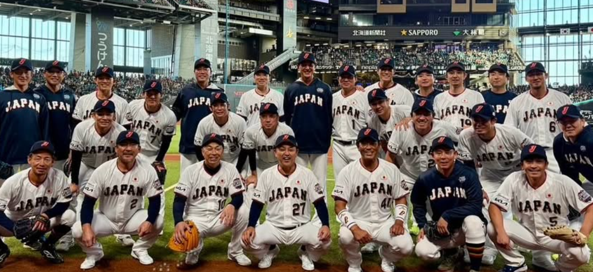 中田翔、日韓OB戦に「最高でした!」