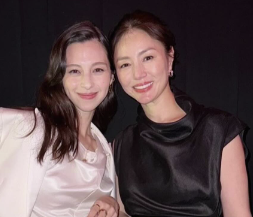 井川遥、Cartierトリニティ100周年イベントで仲良し2ショット披露！“あやみちゃん、なんてキュート”