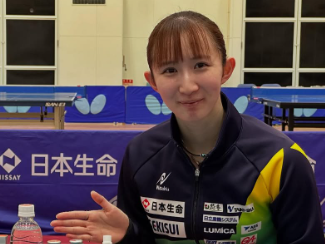 早田ひな、大塚製薬とスポンサー契約を締結「競技生活には欠かせないアイテム」