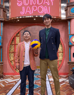 「あまりに格好良くて声出ました」人気バレーボール選手が朝の情報番組に出演し話題に