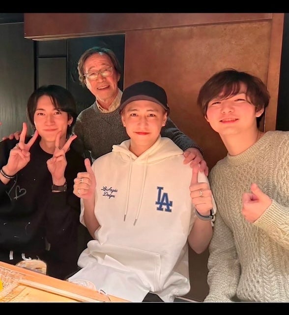 「胸熱すぎる」鮎川太陽がJUMPメンバー、武田鉄矢との再会ショット披露でファン大反響