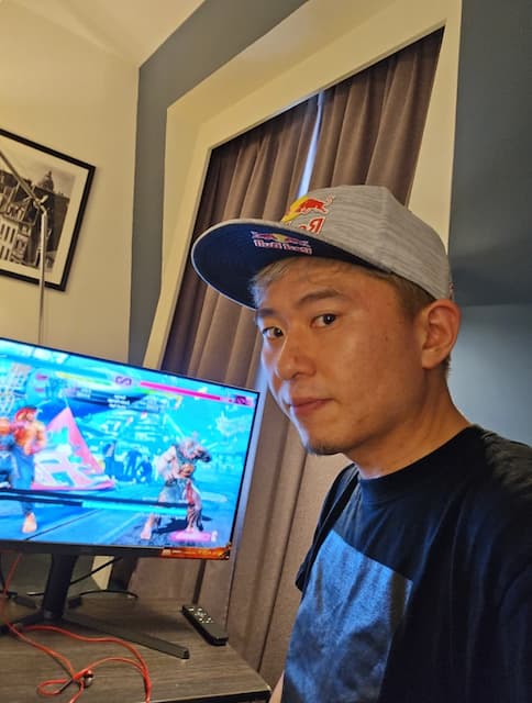 「全力で挑めるよう早めに休みます！」プロゲーマー・ボンちゃんが大会への意気込みを語る。