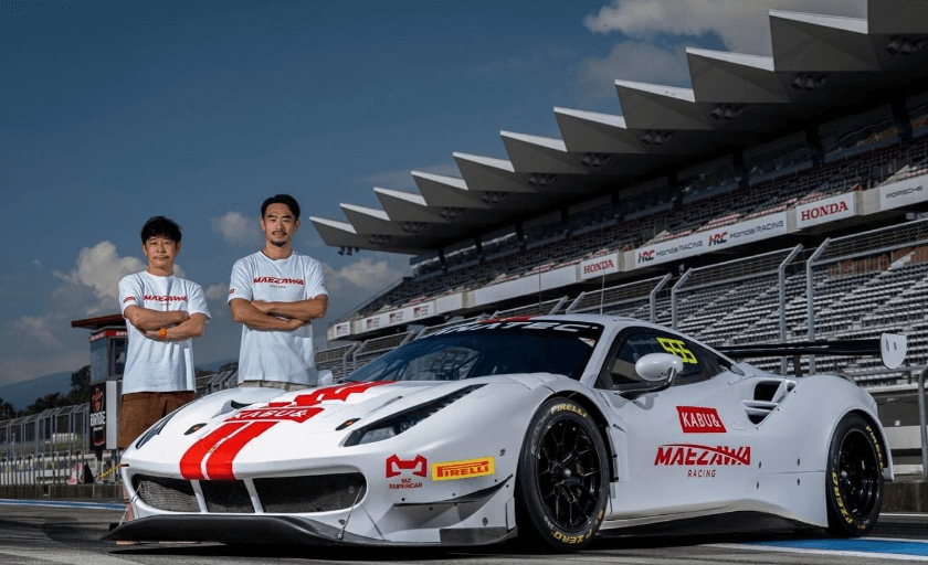 前澤友作、MAEZAWA RACINGとしてJapan Cupに参戦！フェラーリ・488 GT3で挑む