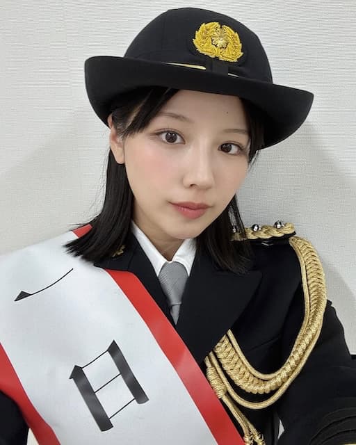 「全員で交通事故を減らしていけるように努めていきましょう」元日向坂46・渡邉美穂が一日警察署長に！