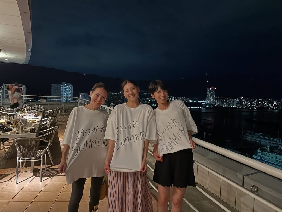 「最後のデザートサプライズ大成功でした！！」モデル・小谷野麻美、琵琶湖にて中島familyのおつかれ様会BBQを満喫