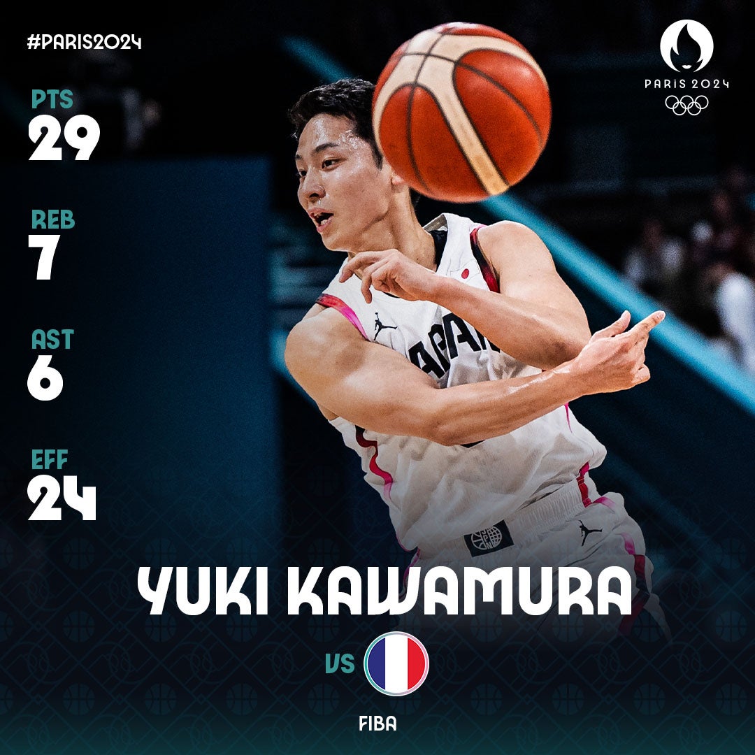 河村勇輝がフランス戦で