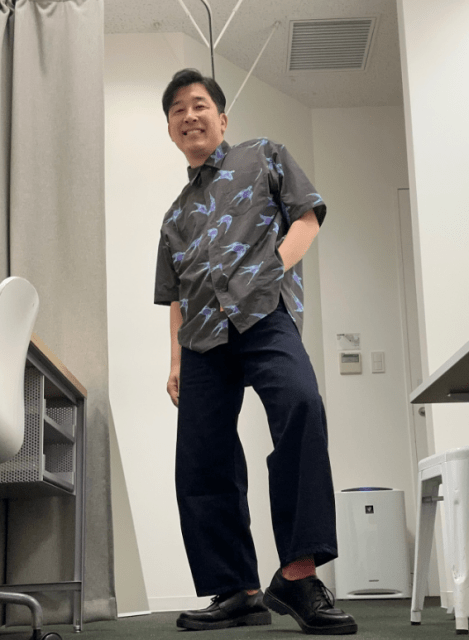 「意外と足長」芸人あべこうじ公開ショットをファン絶賛！