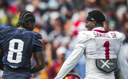 NFL “次世代の主役たち”が集結！ジェイデン・ダニエルズ＆ドレイク・メイの笑顔にファン歓喜