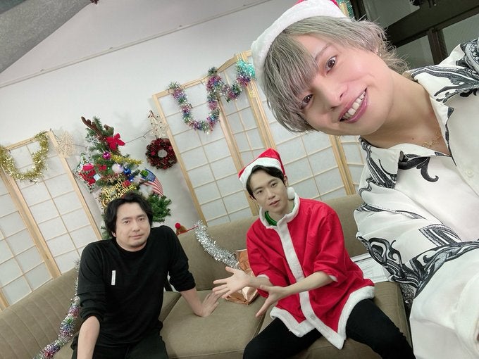 「草んた」岡本信彦　コーポ安元での仲良し3ショットを公開！！