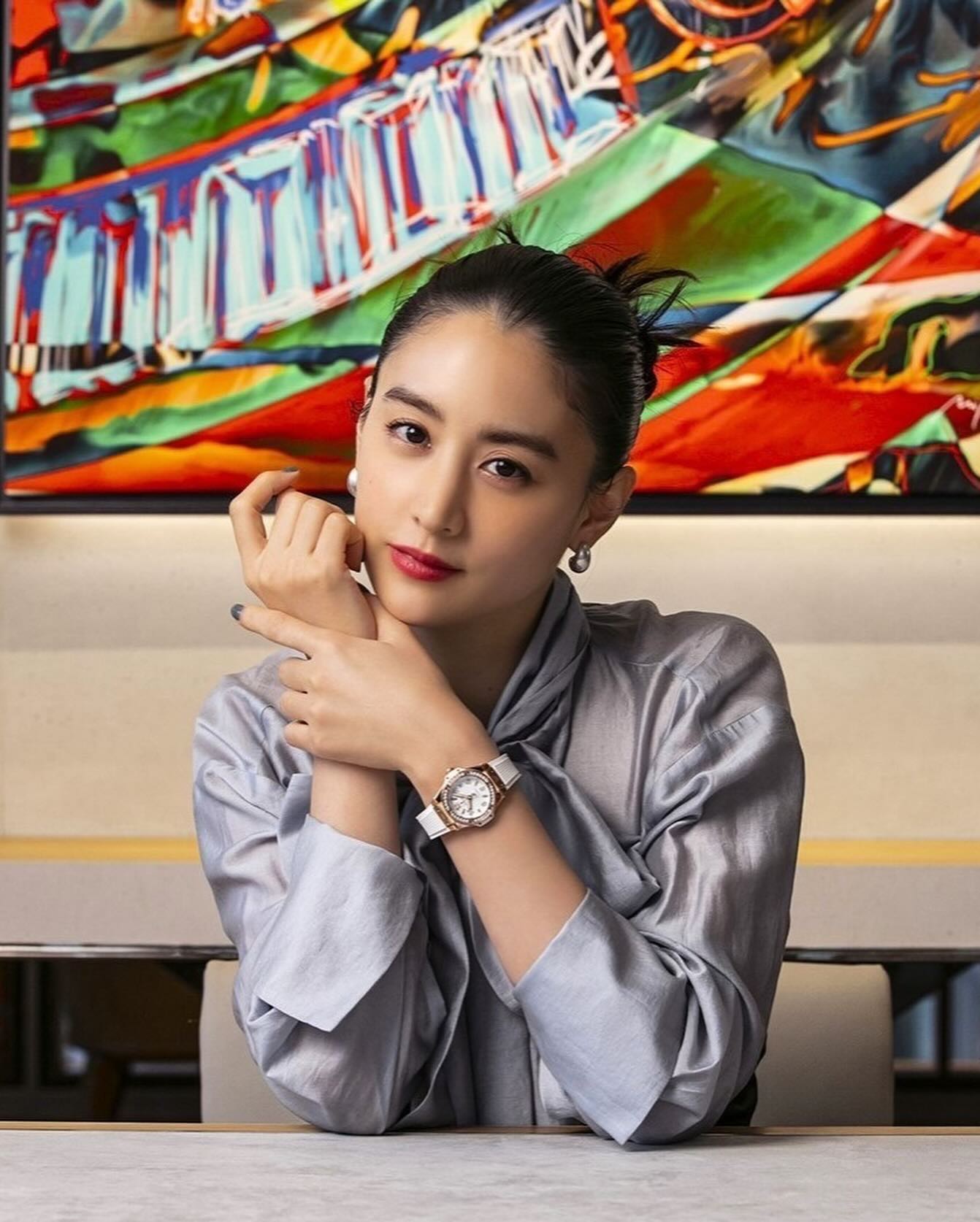 「レディースのデザインも豊富で美しかったです」山本美月がウブロの腕時計をPR⌚️✨