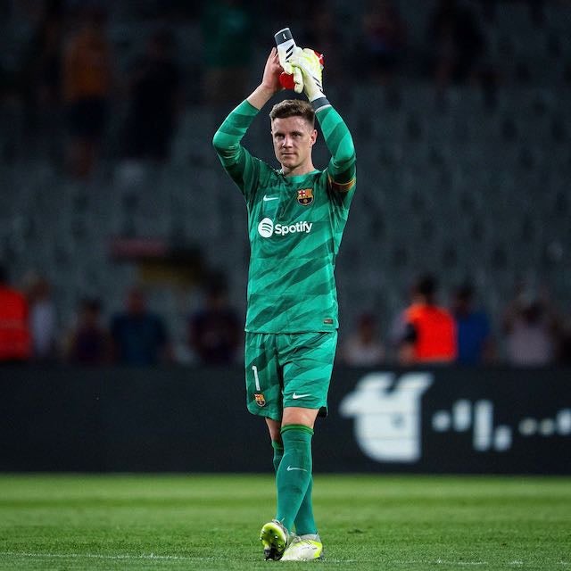 「世界一のゴールキーパー❤️💙」バルセロナGKテア・シュテーゲンが2試合連続のクリーンシートを達成⚽️ チームも今シーズン初勝利を飾る✨