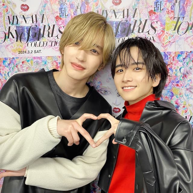 「アニメのキャラみたい」道枝駿佑、板垣李光人のイケメンすぎるツーショットが話題に！