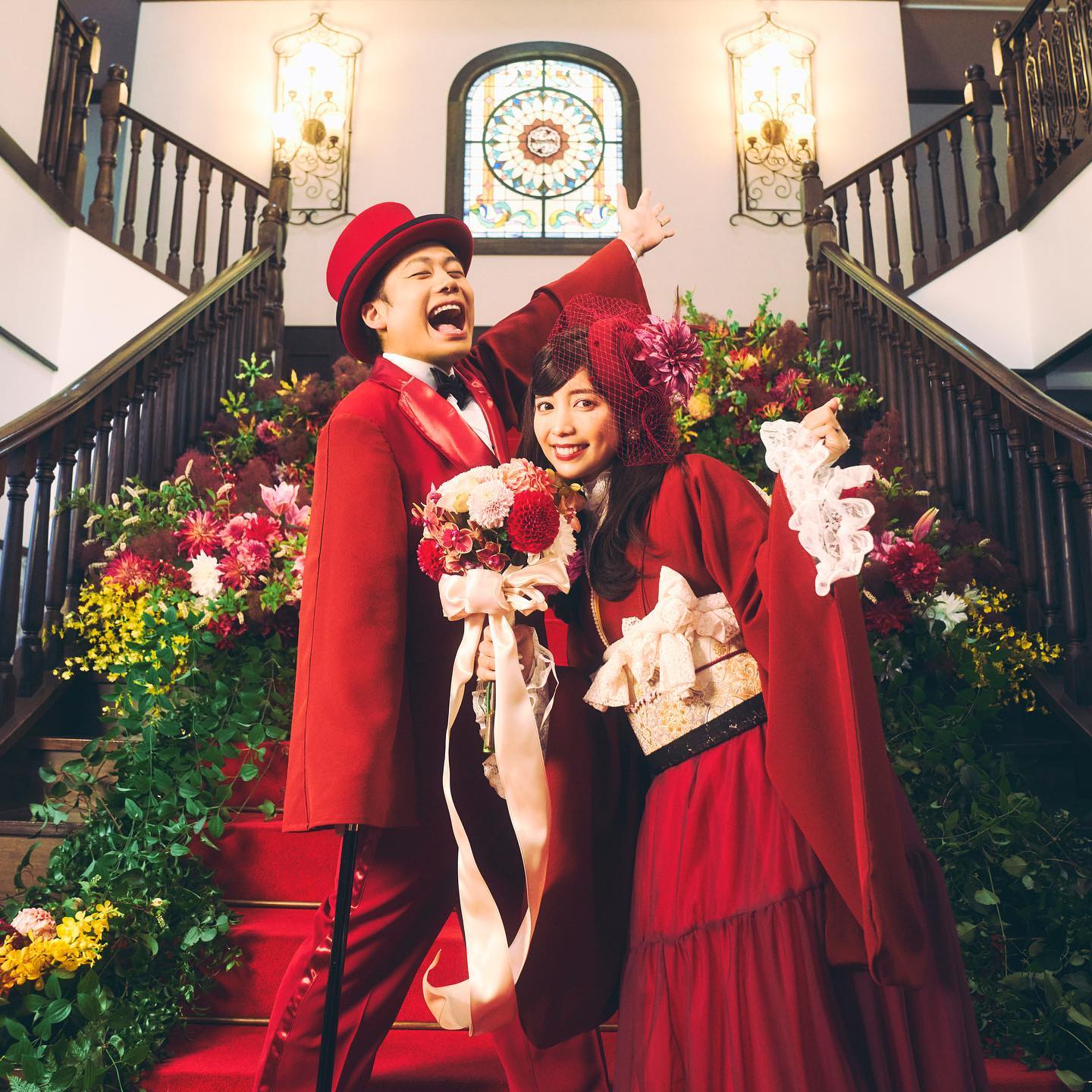 結婚発表で話題のシルクロード&ゆんがラブラブ2ショット披露で話題に💓