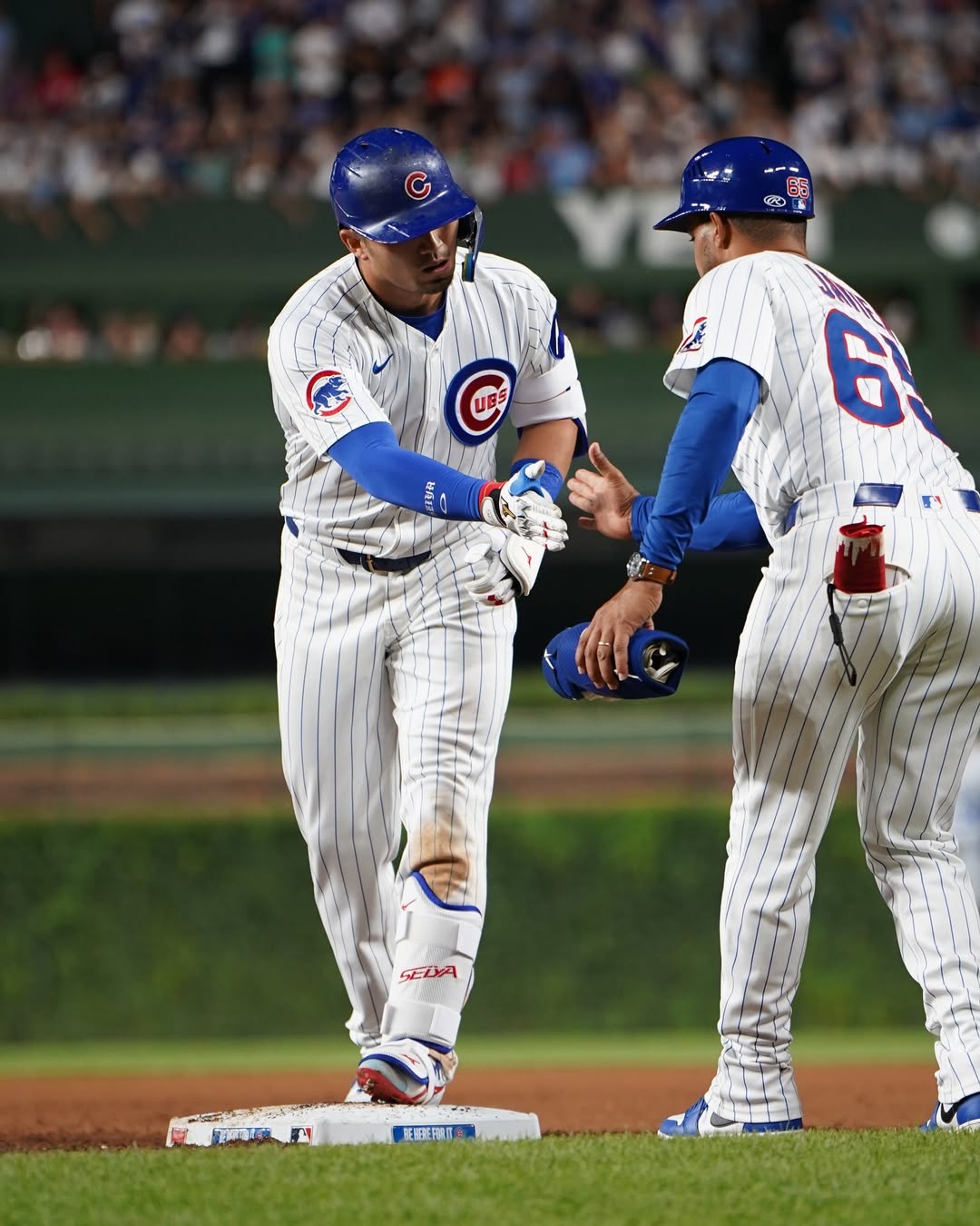 カブス鈴木誠也、満塁のチャンスでタイムリーヒットを放ち4年連続の100安打を達成！！