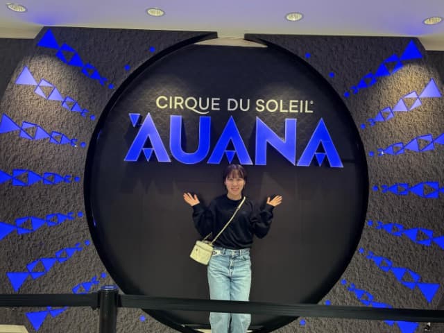 「圧倒されました」平野美宇がハワイでシルクドソレイユを楽しむ