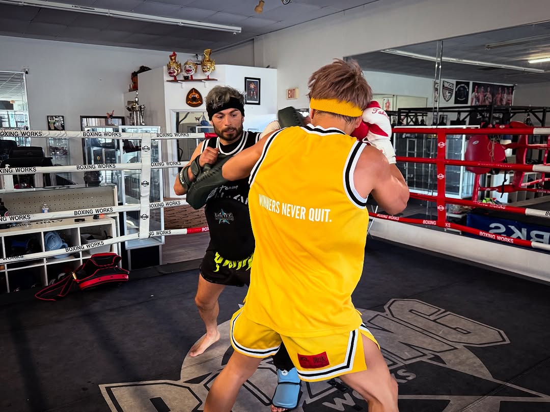 武尊、アメリカ合宿初日を報告「最高の心と身体作る」と意気込み語る