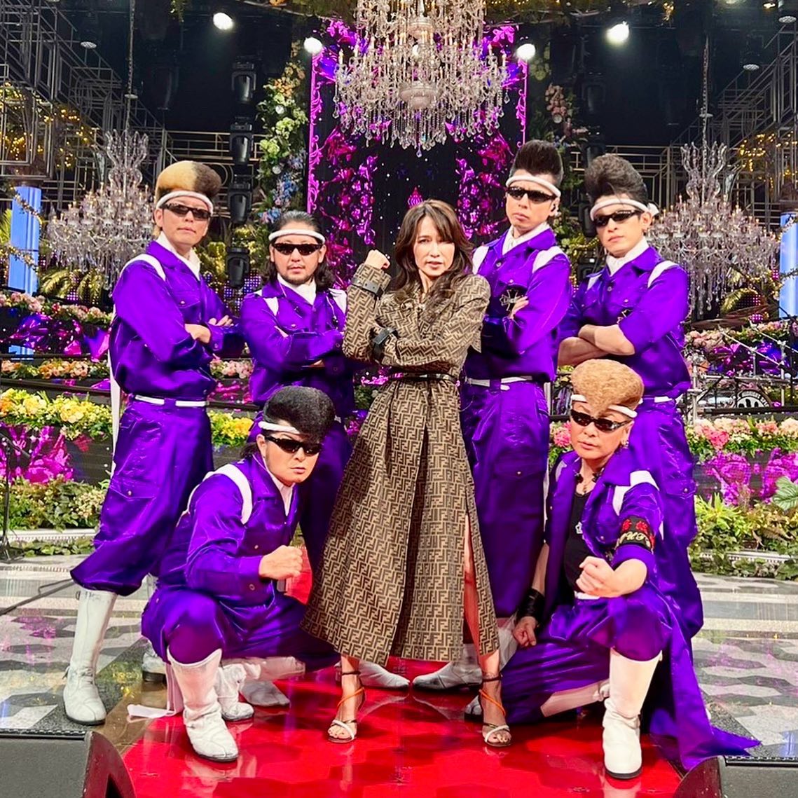 「総長！最高でした！」工藤静香さんが氣志團とコラボ😎✨