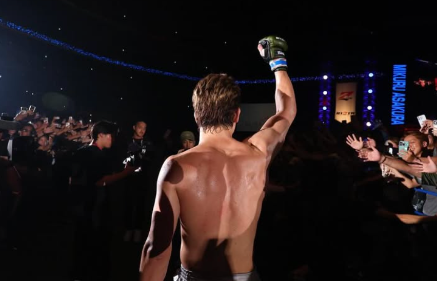 歓喜の一撃！朝倉未来が試合後に見せた力強い誓い