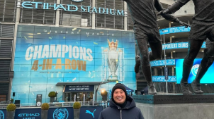 松原良香、マンチェスターシティアカデミー訪問「品と帰属意識を感じた」