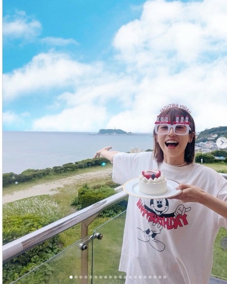 若槻千夏「本日41歳になれました！」幸せいっぱいの誕生日旅行を報告