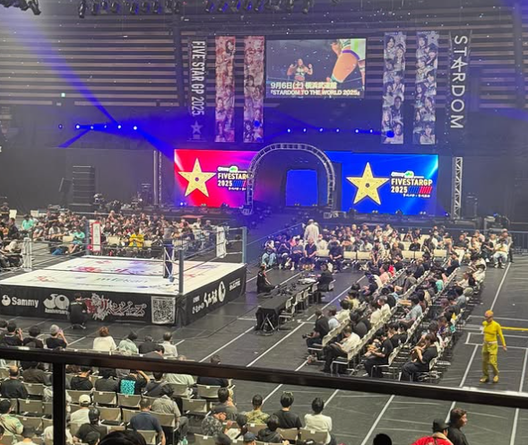 異色コラボ！里崎智也、スターダム5★STAR GPを語る解説席に登場