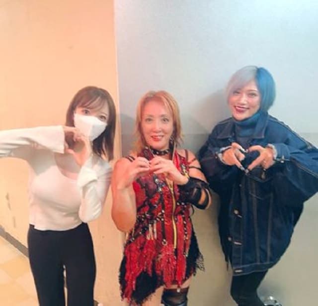 「プロレスは沼だよ…」清水あいりが女子プロレスを観戦！迫力あるキックシーンも投稿