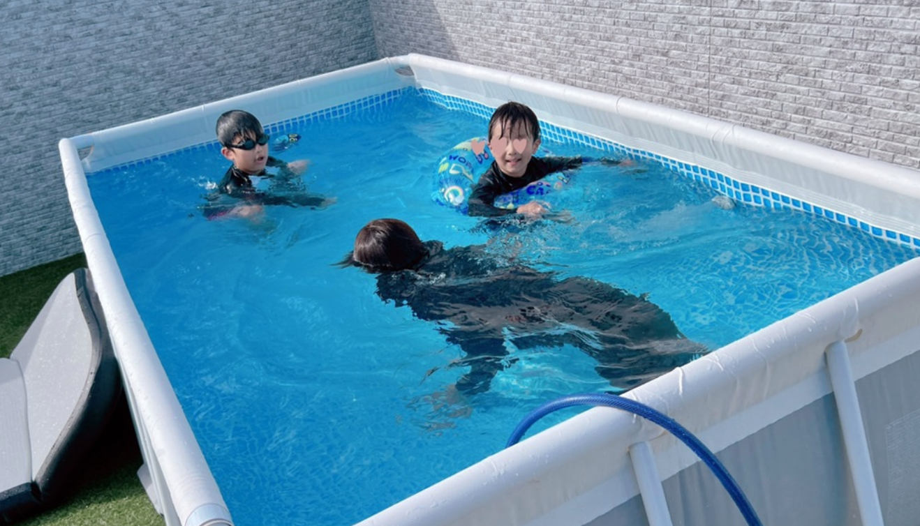 🌈辻希美さんが自宅の巨大プールではしゃぐ子供達披露🌟最近の買い物はMacBook Pro