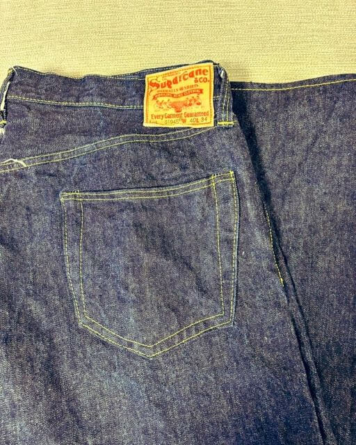 ビビる大木も「ムフフでやんす」！SUGARCANE 1945モデルを裾上げ＆水洗いで育成開始