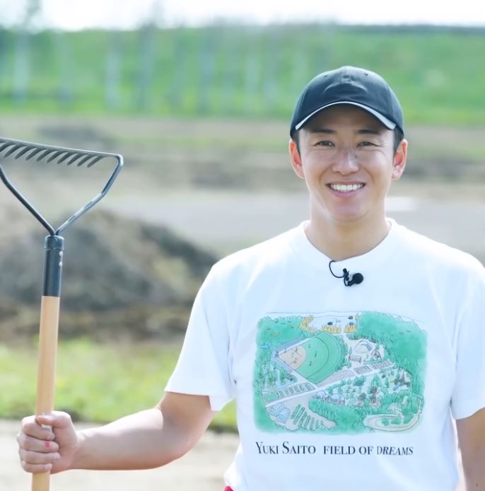 斎藤佑樹が野球場づくりプロジェクトを通して感じたこと