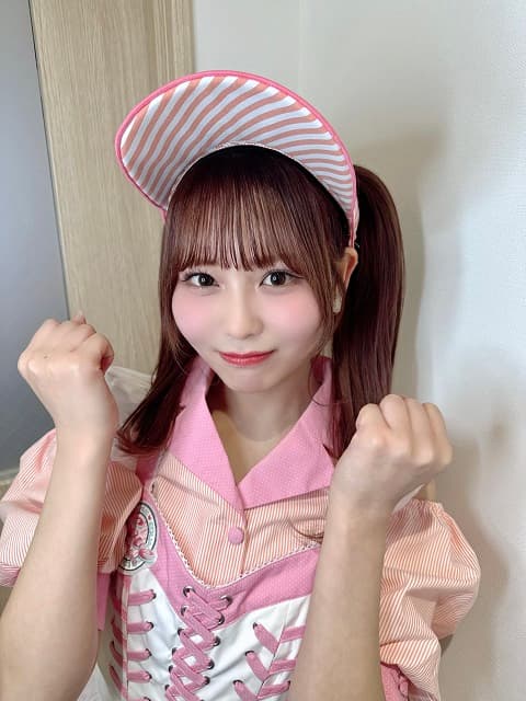 イコラブ 大場花菜がファンにエール！激カワ”応援ガール”姿を披露