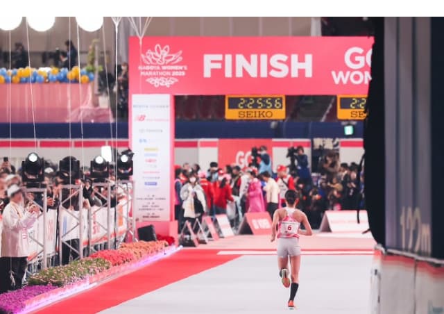 「とても幸せでした」五島莉乃が名古屋ウィメンズマラソンを終える