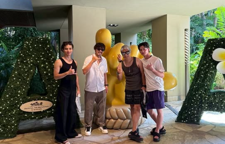 「アロハー」松井大輔さん、ハワイからの投稿でゆったり時間を満喫