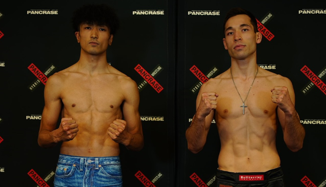 パンクラス 火花散る視線！木村耀人vs佐藤ゆうじ、バンタム級決戦へ