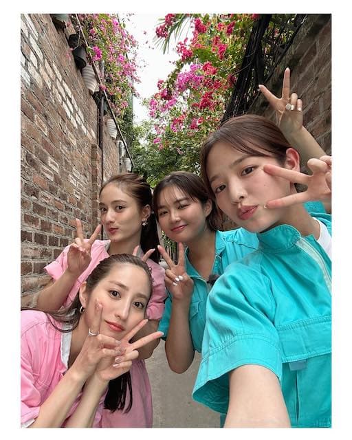 夢っぺが『イッテQ』でのベトナムロケのオフショットを公開🇻🇳✨