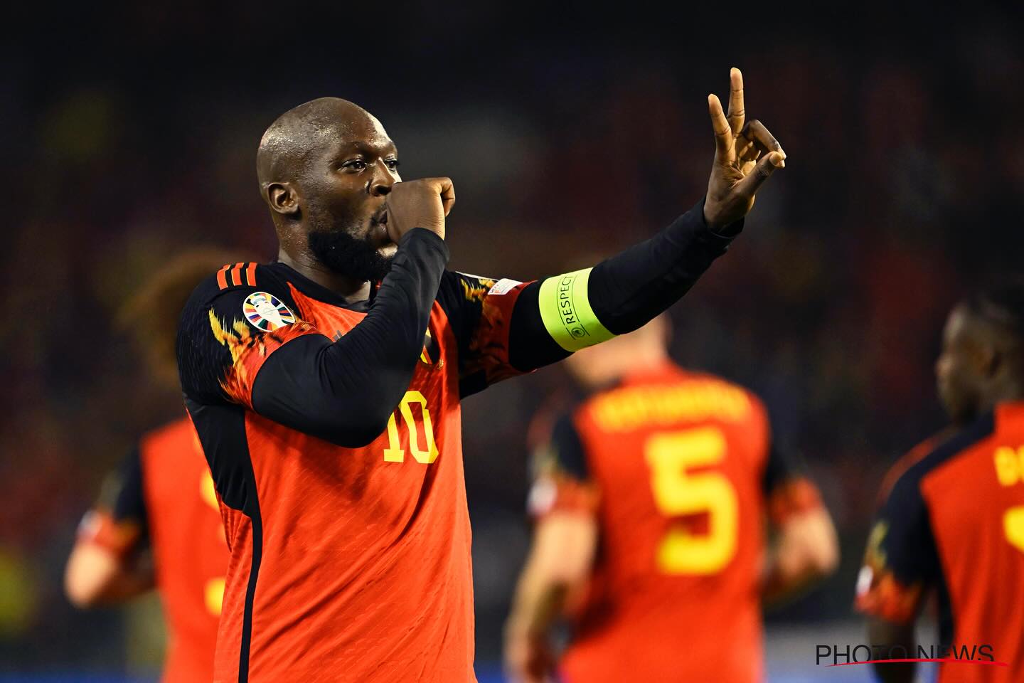 ルカクが前半で4得点ゴールラッシュ🔥ベルギー代表の無敗記録が続く❗️