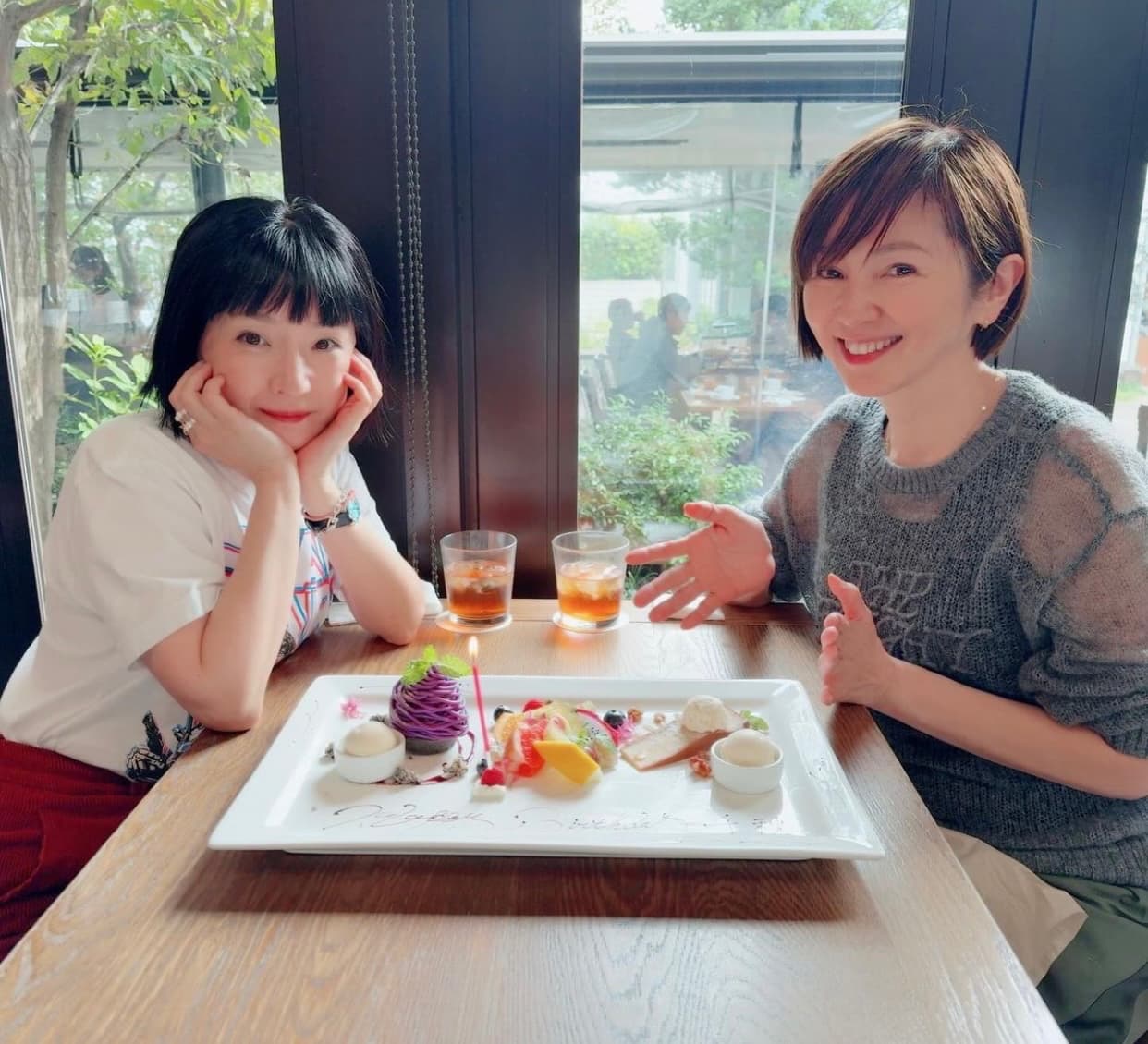 嬉しすぎるサプライズ〇〇ランチに千秋びっくり！！渡辺満里奈へ感謝の想いを綴る。