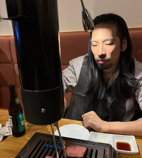 フースーヤ谷口、真空ジェシカ川北と焼肉へ！ 「ライトずっと自分に当ててた」と困惑気味の報告