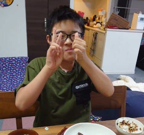 山田花子の豪華な夕飯に長男大喜び💓次男の反応は？👀