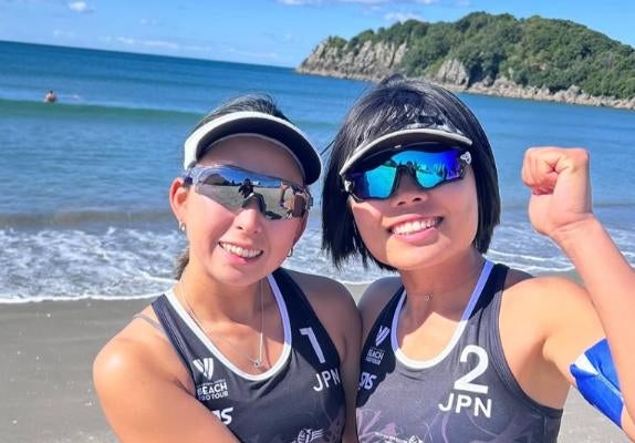 ビーチバレー酒井春海、紫苑と共に挑戦「クーランガッタ大会に向けて頑張ります！」