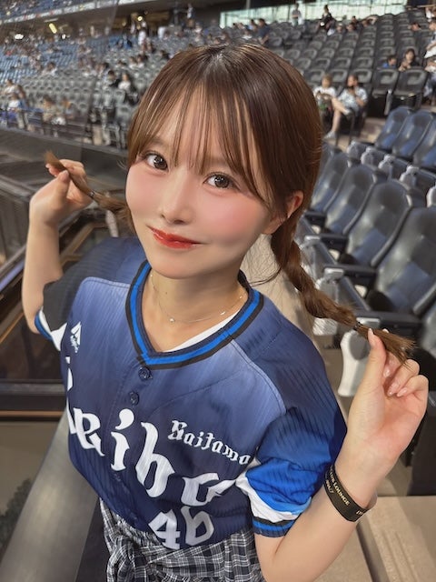 吉田恵美、ライオンズ敗戦もエスコンフィールド満喫「最高の球場すぎて」