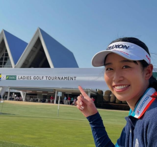 プロゴルファー吉本ここね、応援に感謝「タオル＆うちわ、本当に力になりました！」