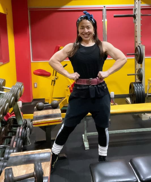 「京子さん、フォルムがスゲェな。」浜口京子の“筋トレ後”オフショットにファンからコメント殺到