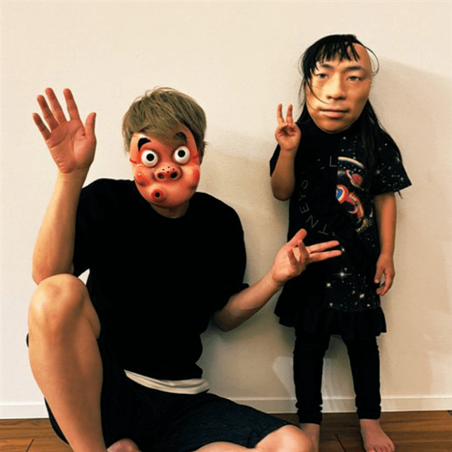 田村淳がひょっとこお面で愛娘とのレアショットを公開