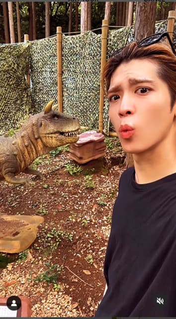 松島聡　恐竜迷路で「結構しっかり迷いました」