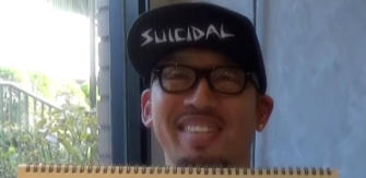 武蔵、「巳」を描き干支アート披露！多才ぶりにファン驚嘆