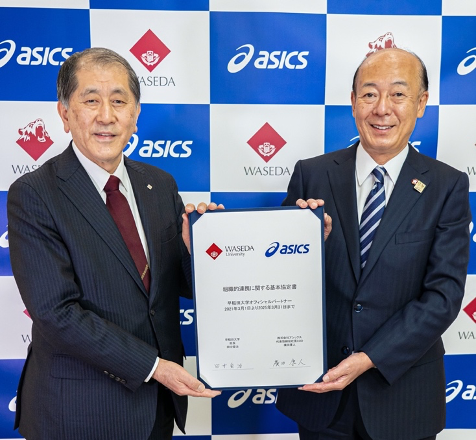 〈早稲田×アシックス トップインタビュー vol.3〉両者が描く未来図