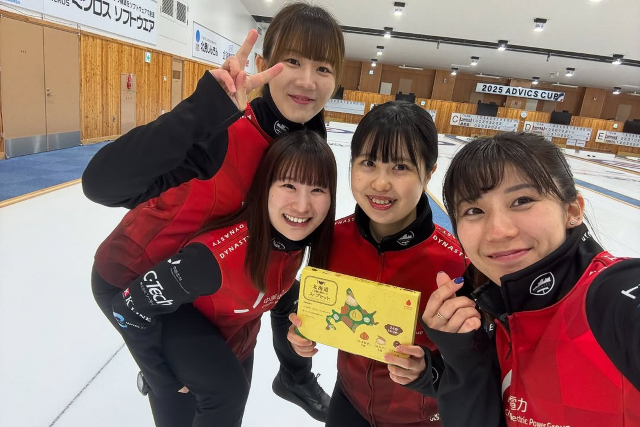 「チームで収穫のある大会に」中部電力カーリング部・石郷岡葉純、アドヴィックスカップ堂々3位に感謝のインスタ投稿！