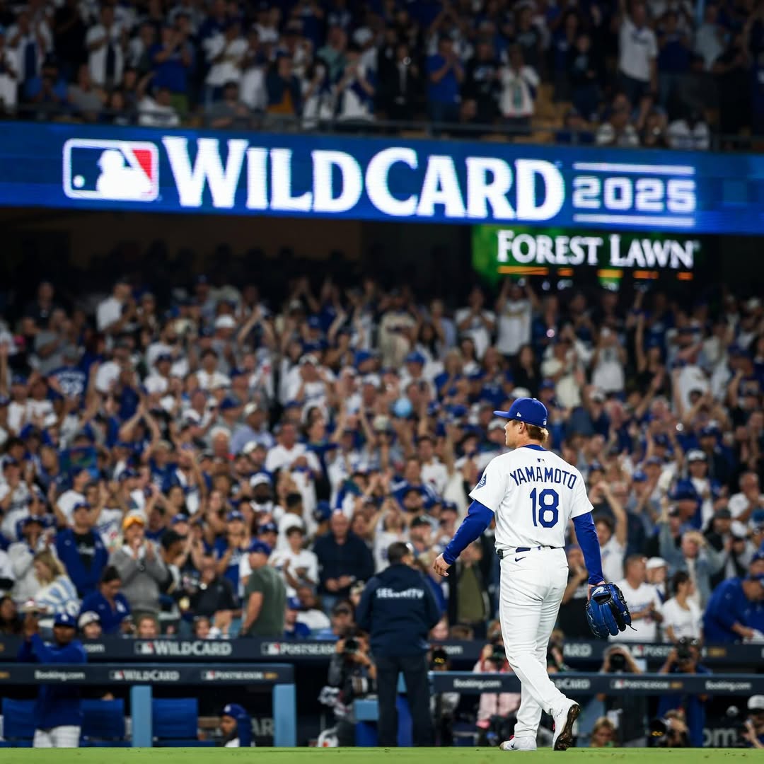 ドジャース・山本由伸「WILD CARD 2025」登板をSNSで報告