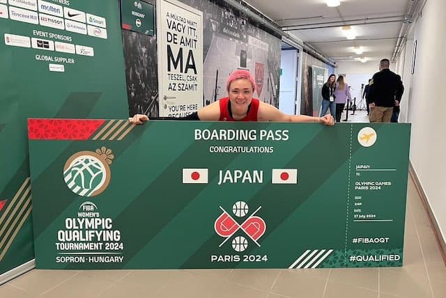 女子バスケ代表復帰のレジェンド・吉田亜沙美がパリ五輪最終予選を終え、ファンに感謝🇫🇷🏀
