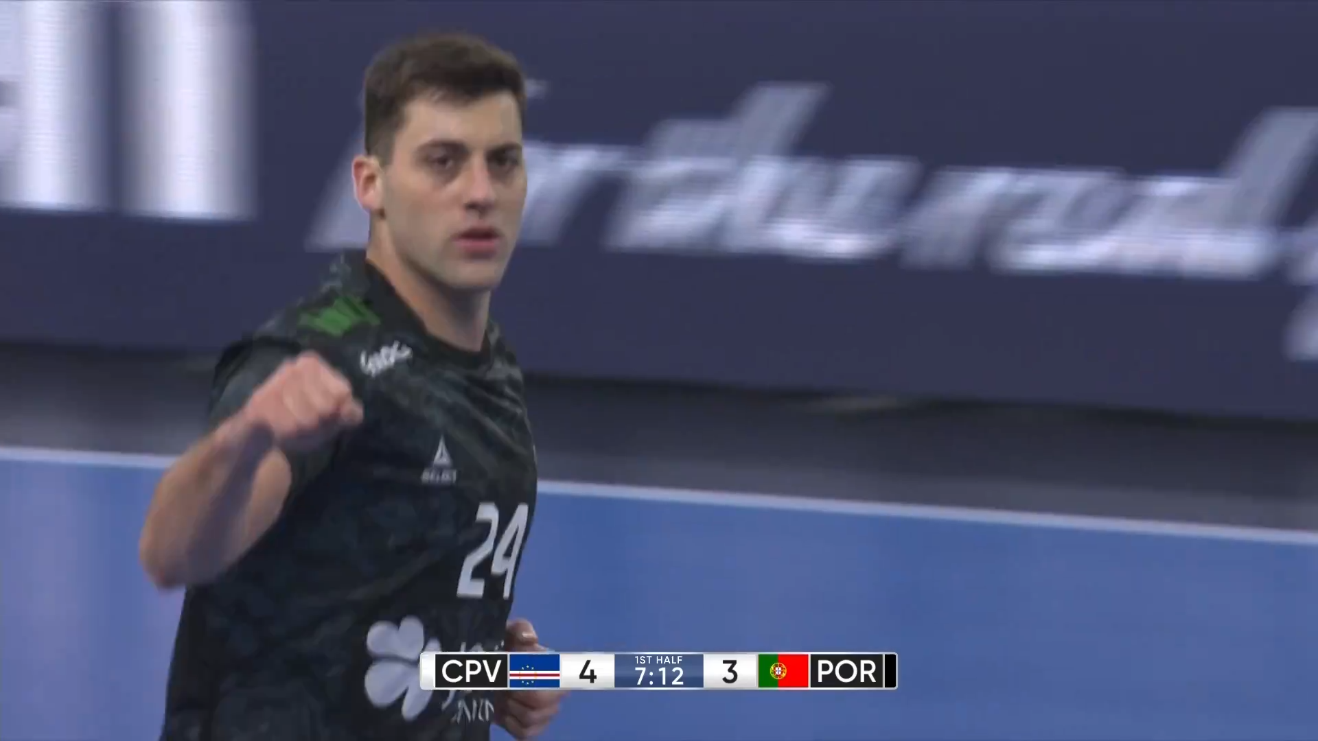 【ハンドボール】第28回男子世界選手権1/20メインラウンド カーボベルデ vs. ポルトガル